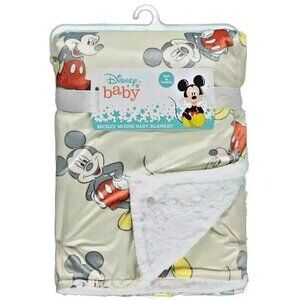 New Disney Mickey Mouse Baby receiving blanket
